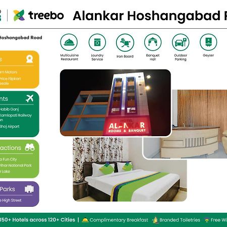 Treebo Alankar Hoshangabad Road Bhopal Eksteriør billede